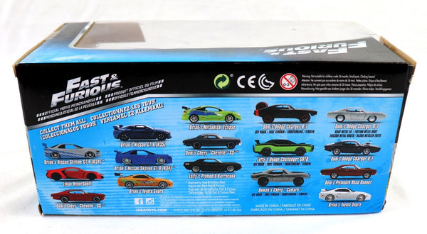 VINTAGE SEALED Jada 1:24 Fast & Furious Dom's 1970 Dodge Charger Diecast Car