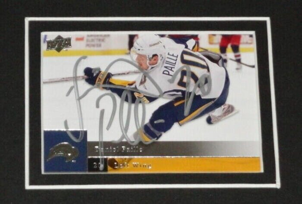 Daniel Paille Signed Framed 11x17 Photo Display Bruins