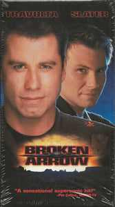 Broken Arrow VINTAGE VHS Cassette John Travolta Christian Slater