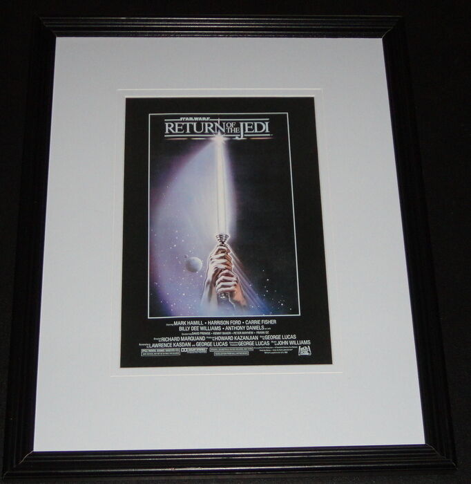 Star Wars Return of the Jedi Framed 11x14 Poster Display Official Repro