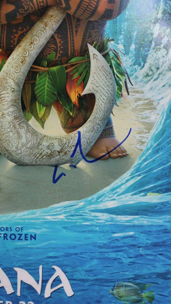 Lin Manuel Miranda Signed Framed 16x20 Photo Display AW Moana Hamilton