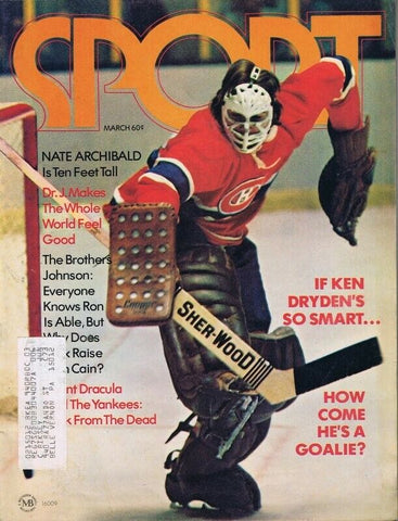 ORIGINAL Vintage Mar 1973 Sport Magazine Ken Dryden