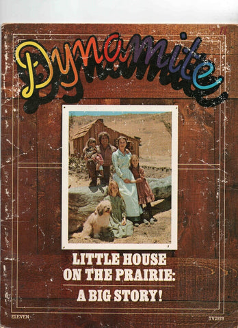 Dynamite Magazine #11 VINTAGE 1975 Little House on the Prairie