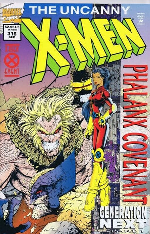 X Men #316 ORIGINAL Vintage 1994 Marvel Comics 