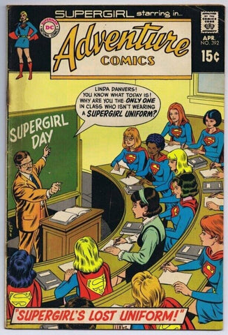 Adventure Comics #392 ORIGINAL Vintage 1970 DC Comics Supergirl 