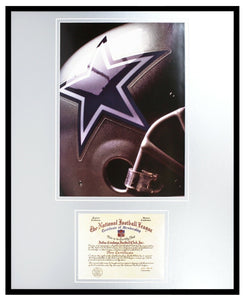 Dallas Cowboys Framed 16x20 Repro NFL Membership Certificate & Photo Set