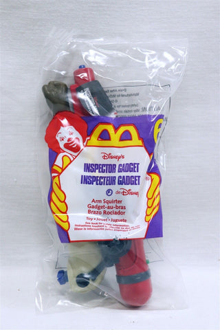 VINTAGE SEALED 1999 McDonald's Inspector Gadget Arm Squirter