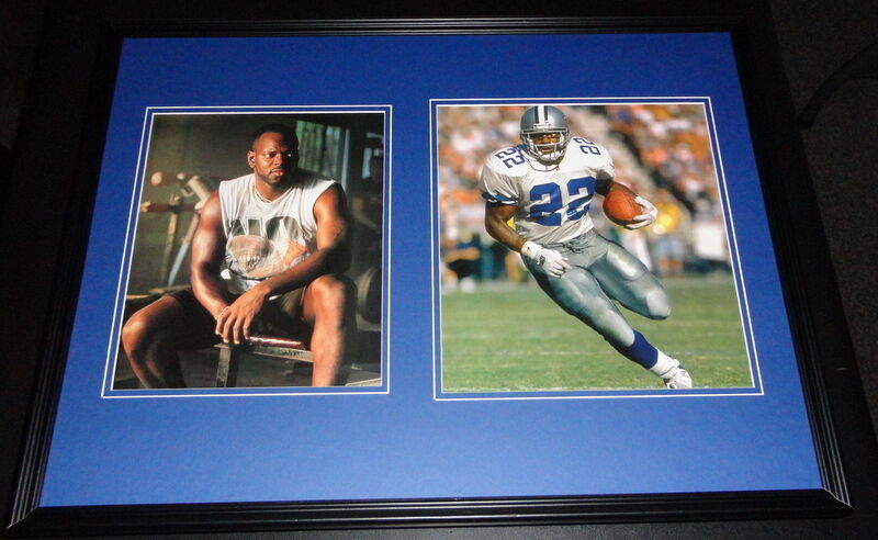 Emmitt Smith Framed 18x24 Photo Set Dallas Cowboys