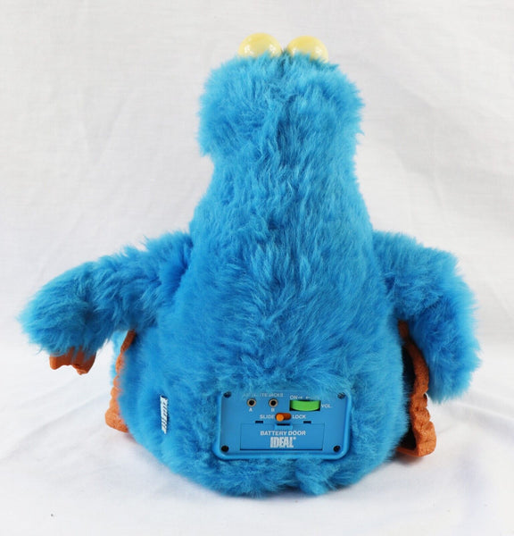 VINTAGE 1987 Ideal Cookie Monster Talking Plush Sesame Street