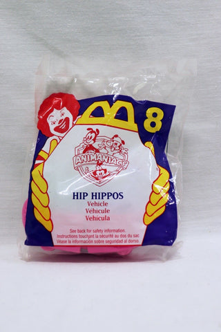 VINTAGE SEALED 1994 McDonald's Animaniacs Hip Hippos Car