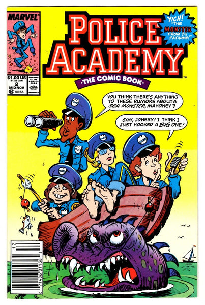 Police Academy #2 VINTAGE 1989 Marvel Comics