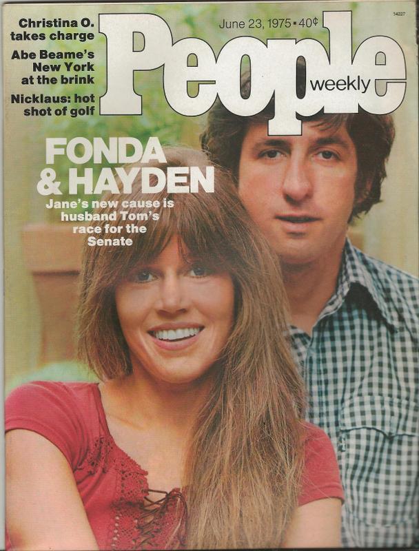 People Weekly Magazine June 23 1975 Jane Fonda Tom Hayden