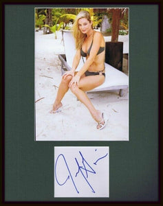 Jennifer Gareis Signed Framed 11x14 Photo Display JSA Bold and the Beautiful