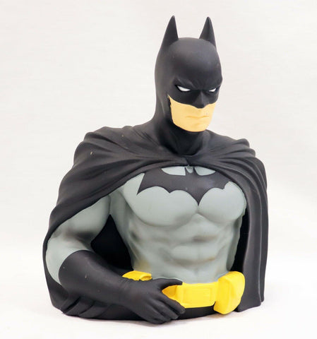 VINTAGE Monogram Batman 9" Vinyl Bust Bank