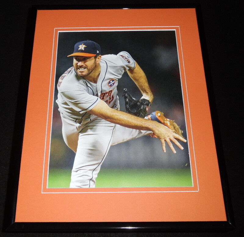 Justin Verlander 11x14 Framed Photo Display Astros