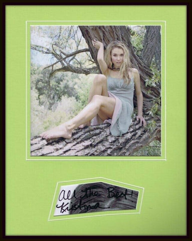 Kristina Anapau Signed Framed 11x14 Photo Display True Blood Black Swan