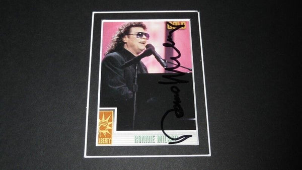 Ronnie Milsap Signed Framed 11x14 My Life CD & Photo Display 