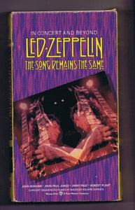 Led Zeppelin The Song Remains the Same (1991) VINTAGE VHS Cassette  