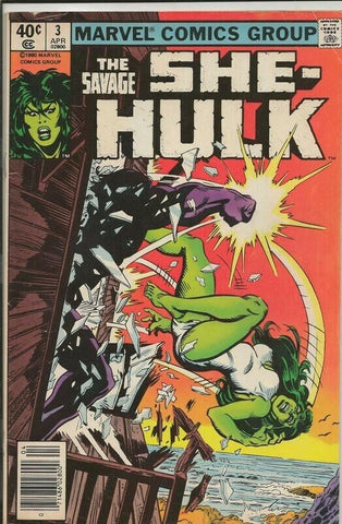 Savage She Hulk #3 ORIGINAL Vintage 1980 Marvel Comics 