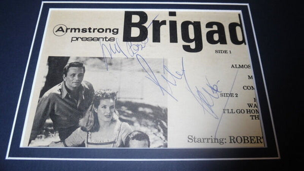 Peter Falk Signed Framed 18x24 Brigadoon 1966 Record Album Display