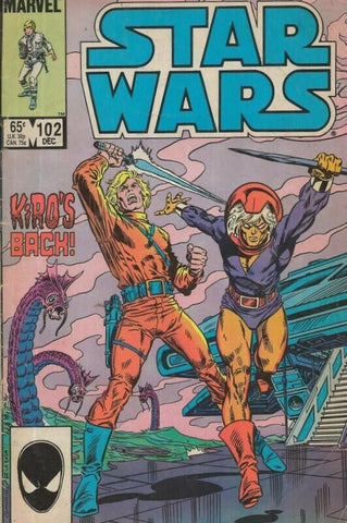 Star Wars #102 ORIGINAL Vintage 1985 Marvel Comics 