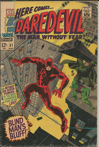 Daredevil #31 VINTAGE 1967 Marvel Comics 