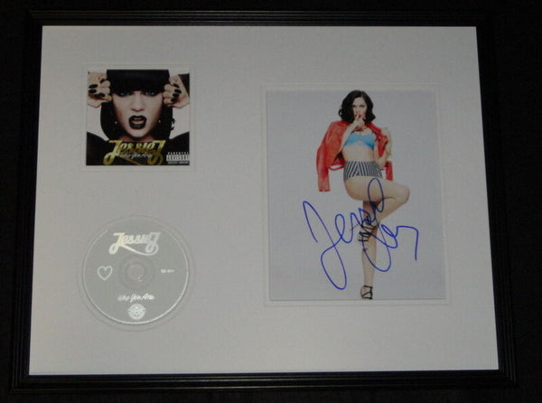 Jessie J Signed Framed 16x20 Who You Are CD & Photo Display