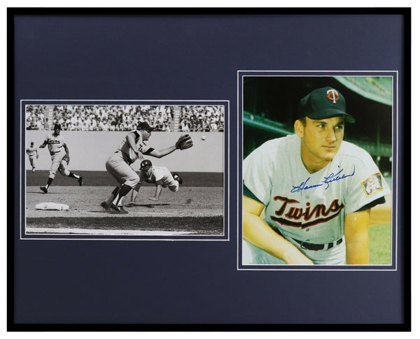 Harmon Killebrew Signed Framed 16x20 Photo Set Minnesota Twins