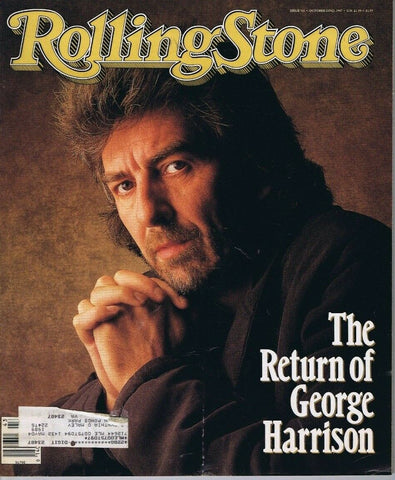 VINTAGE Oct 22 1987 Rolling Stone Magazine #511 George Harrison