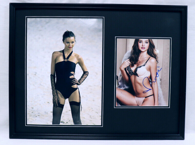 Miranda Kerr Signed Framed Photo Display 18x24 AW