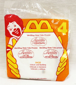 VINTAGE SEALED 1997 McDonald's Aladdin Iago Figure