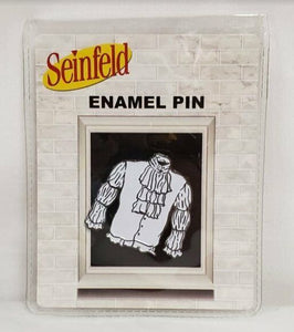 NEW SEALED 2020 Culturefly Seinfeld 1.5" Jerry Puffy Pirate Shirt Metal Pin