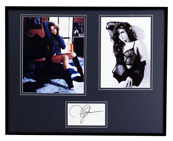 Jenna Dewan Tatum Signed Framed 16x20 Lingerie Photo Set JSA Step Up