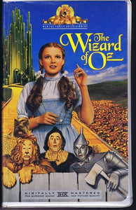 Wizard of Oz VINTAGE VHS Cassette Clamshell Box Judy Garland Ray Bolger