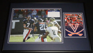 2003 Continental Tire Bowl Framed 12x18 Photo Display UVa vs Pitt Matt Schaub