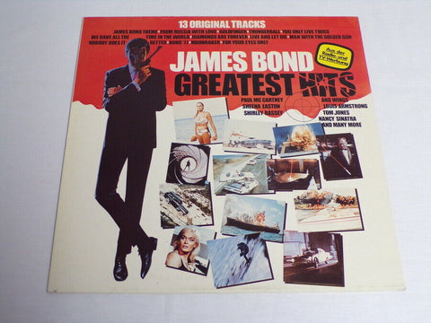 James Bond Greatest Hits ORIGINAL Vintage Vinyl LP Record Album German