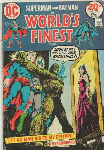 World's Finest #220 ORIGINAL Vintage 1973 DC Comics Superman Batman GGA