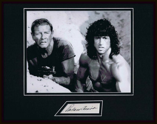 Richard Crenna Signed Framed 11x14 Photo Display Rambo