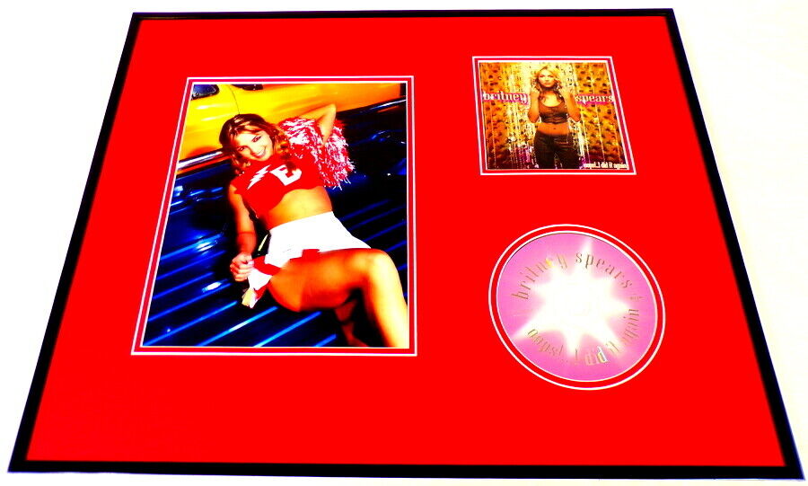 Britney Spears Framed 16x20 Oops I Did it Again CD & Photo Set