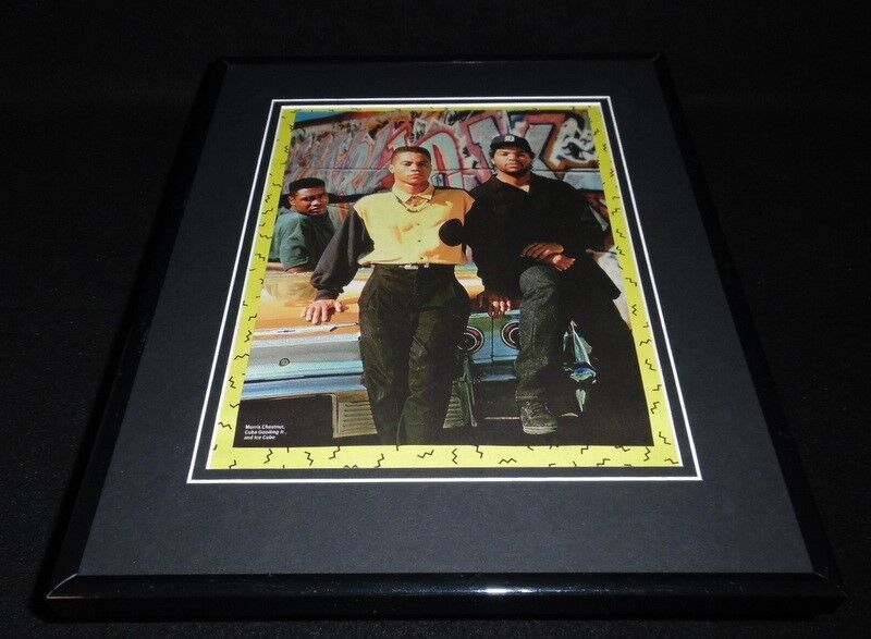 Boyz N The Hood Cast Framed 11x14 Photo Display Ice Cube Cuba Gooding