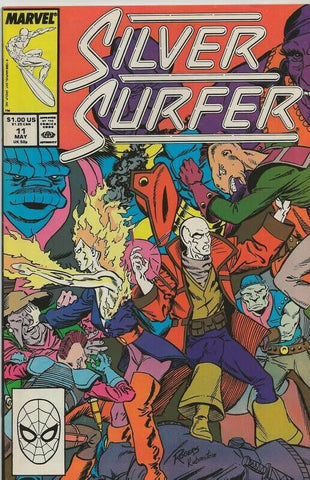 Silver Surfer #11 ORIGINAL Vintage 1988 Marvel Comics 