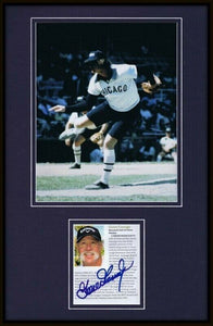 Goose Gossage Signed Framed 11x17 Photo Display White Sox