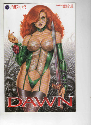 Dawn #1 VINTAGE 1995 Sirius Comics GGA