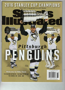 2016 Pittsburgh Penguins Stanley Cup Commemorative Sports Illustrated Crosby