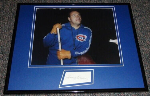 Scotty Bowman Signed Framed 11x14 Photo Display Canadiens Penguins Red Wings