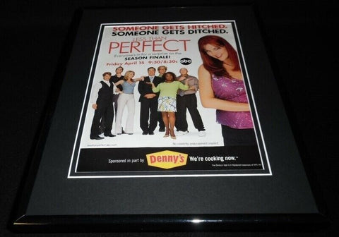 Less Than Perfect 2005 Framed 11x14 ORIGINAL Vintage Advertisement ABC Sara Rue