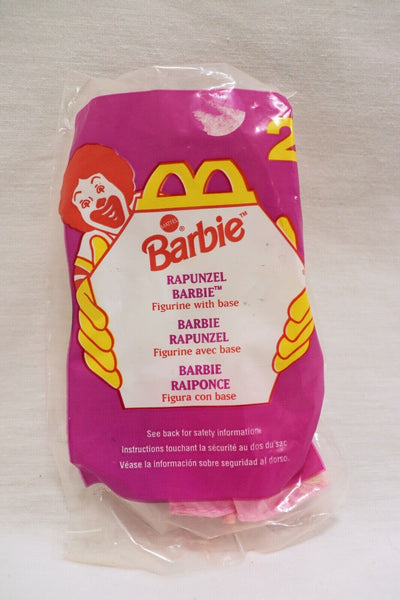 VINTAGE SEALED 1996 McDonald's Barbie Rapunzel Doll