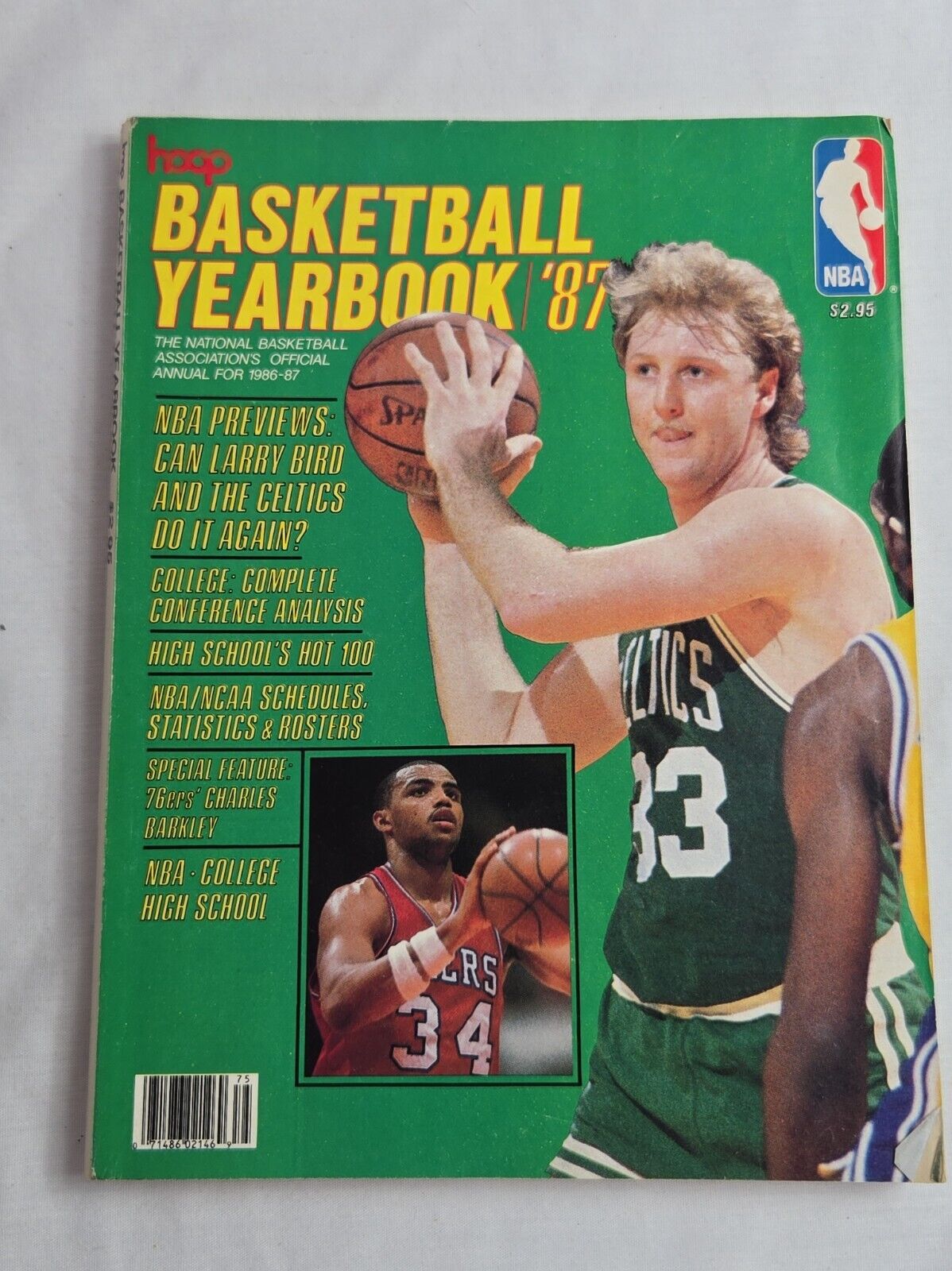 1987 Hoop Magazine Basketball Yearbook Larry Bird