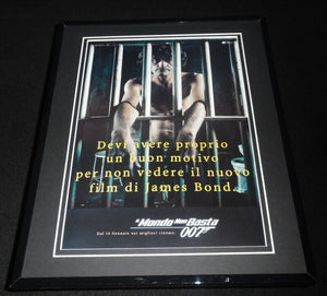 The World is Not Enough James Bond Framed 11x14 Repro Poster Display 