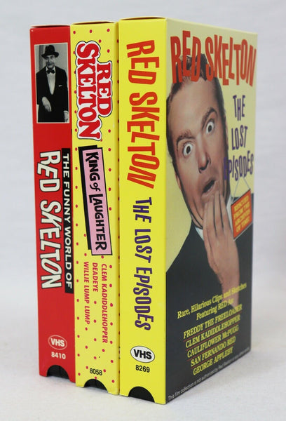 Red Skelton Classic Comedy Series Boxed Set VINTAGE VHS Cassette